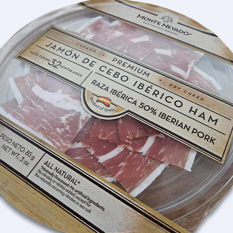 Montenevado Jamón de Cebo Ibérico - 3 oz