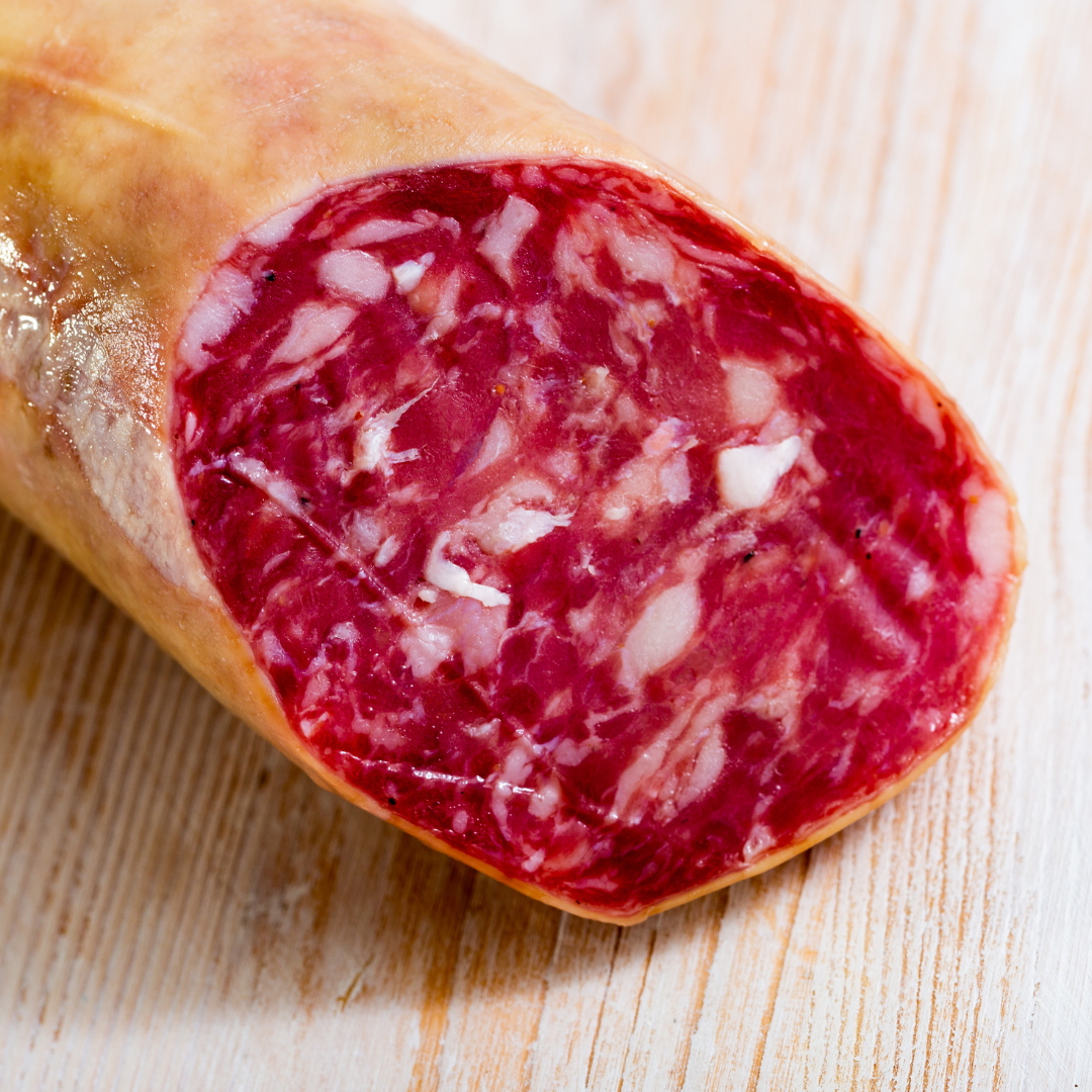 Acorn-Fed Spanish Charcuterie Duo – Chorizo & Salchichón (6 oz)