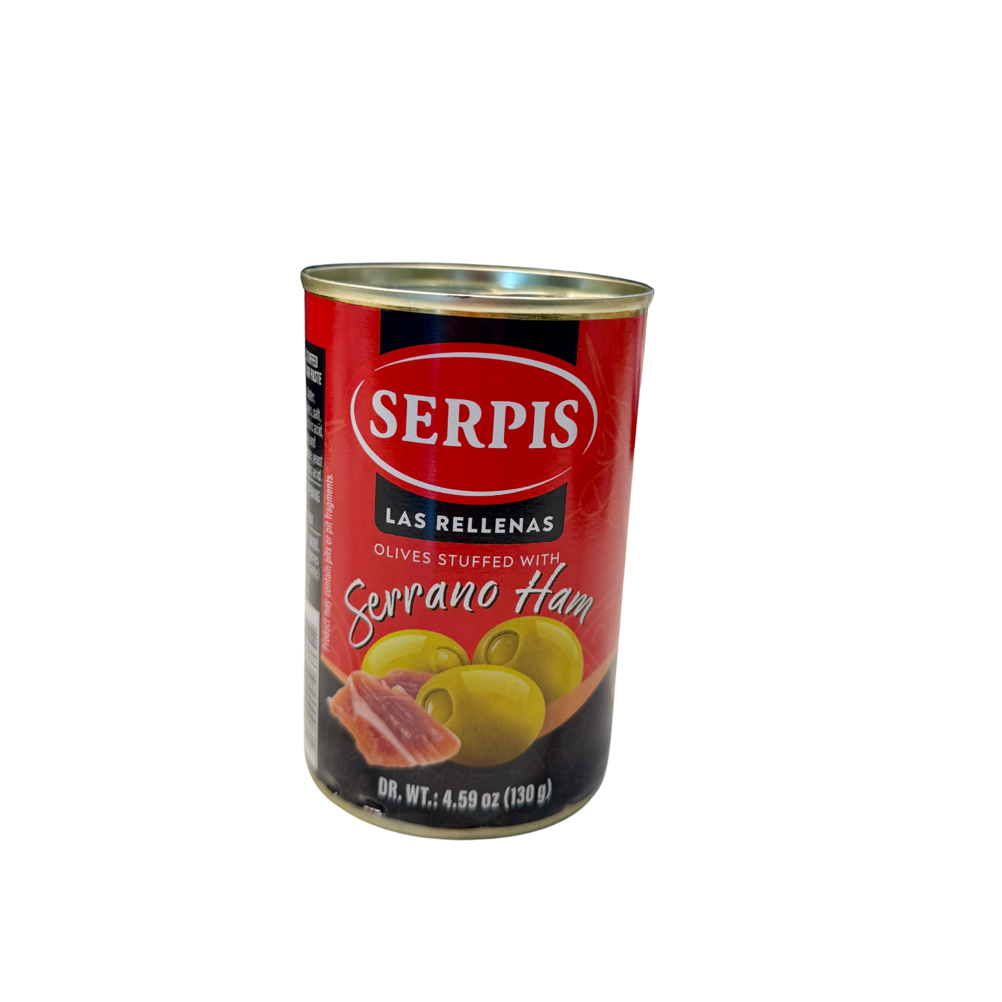 Serpis Green Olives Stuffed with Serrano Ham