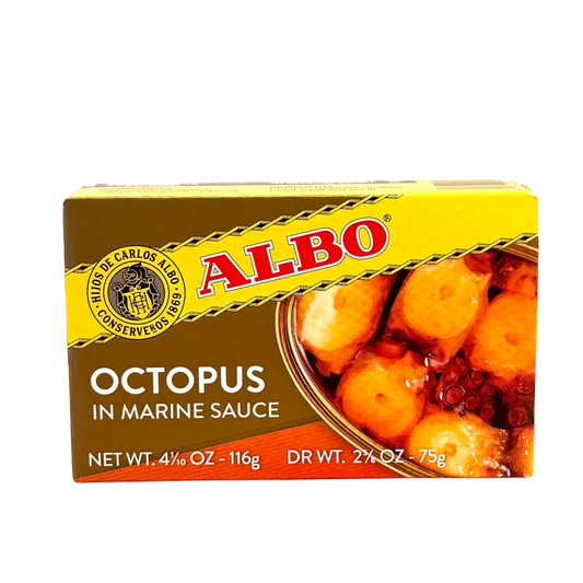 Albo Octopus in Marine Sauce 4 1/10 oz (116g)