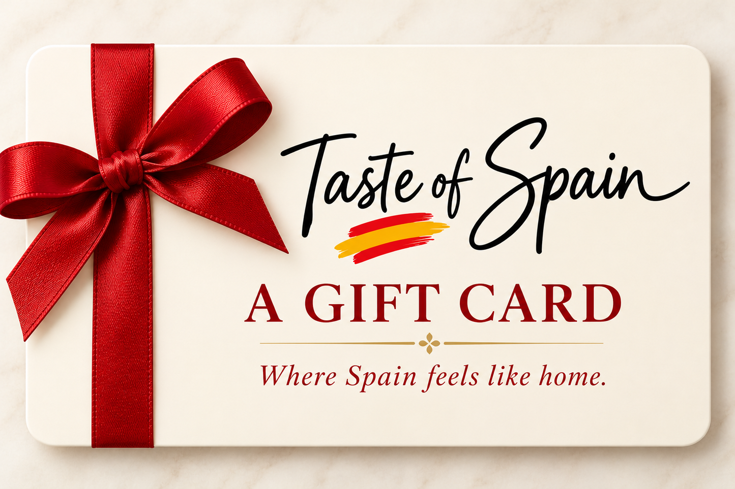 Taste of Spain - Digital Gift Card