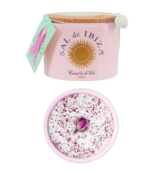 Sal de Ibiza – Fleur de Sel “La Vie en Rose” Pink Ribbon Edition (140 g)