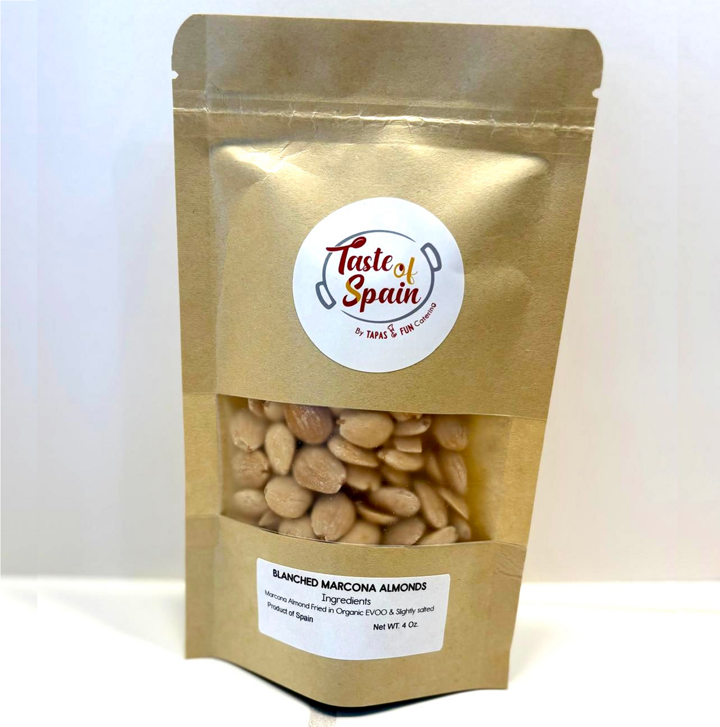 Marcona Almonds – Premium Spanish Almonds 4 oz taste of spain