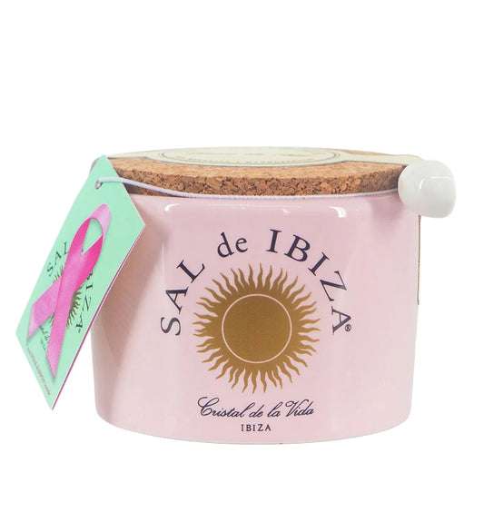 Sal de Ibiza – Fleur de Sel “La Vie en Rose” Pink Ribbon Edition (140 g)
