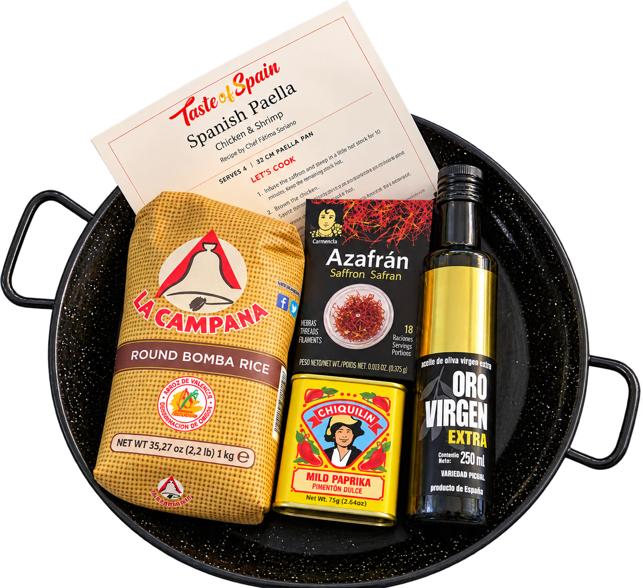 Authentic Spanish Paella Kit – Taste of Spain