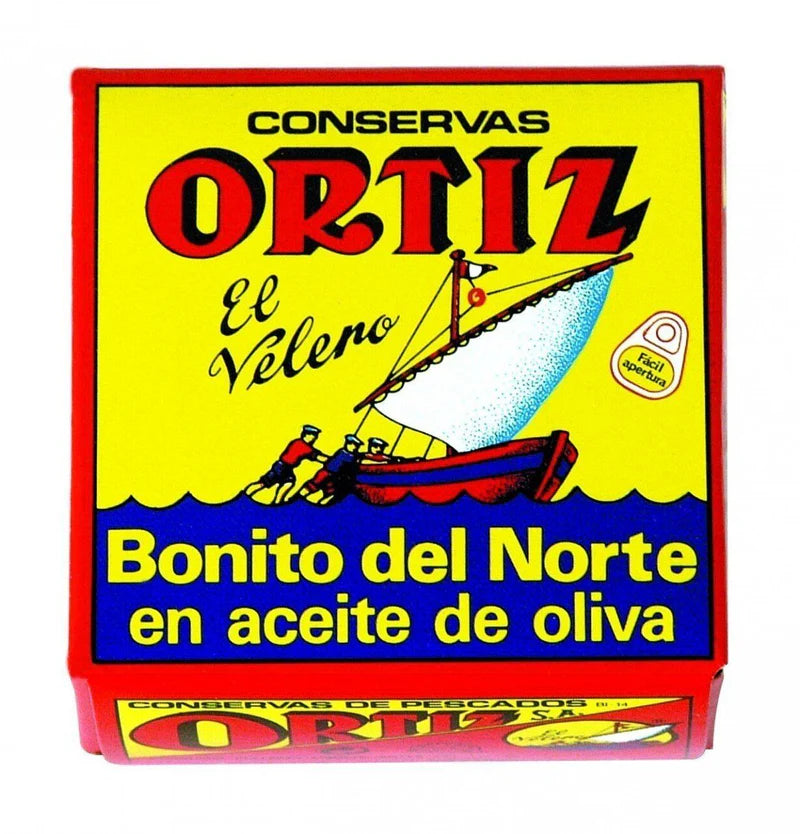 Bonito del Norte in olive oil ortiz brand