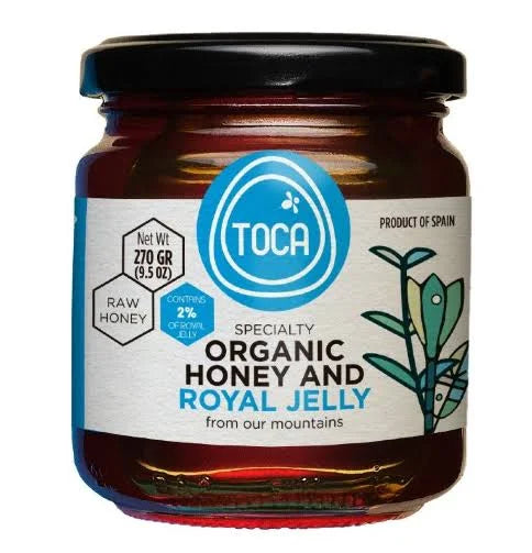 Toca Organic Honey & Royal Jelly from Galicia 9.5 OZ (270gr)